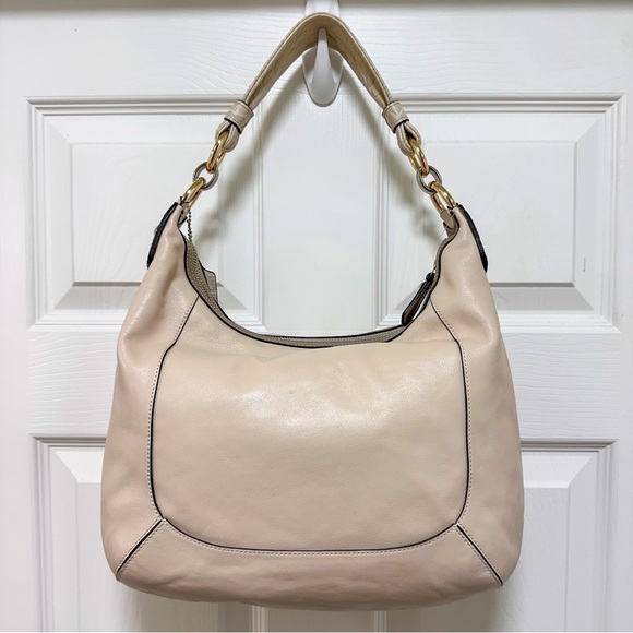 Coach Kristin Spectator Hobo Ivory Multi NWT - Picture 6 of 15